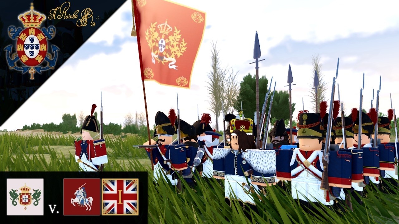 PORTUGAL VS LITHUANIA + ORANJE | Guarda Real da Rainha (Marinha) | Napoleonic Wars