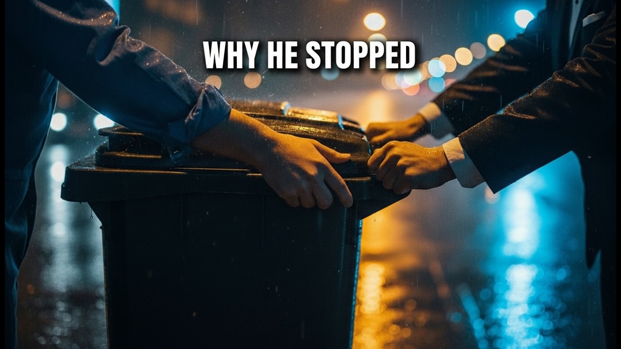 A Man in a Tuxedo Stopped What He Was Doing