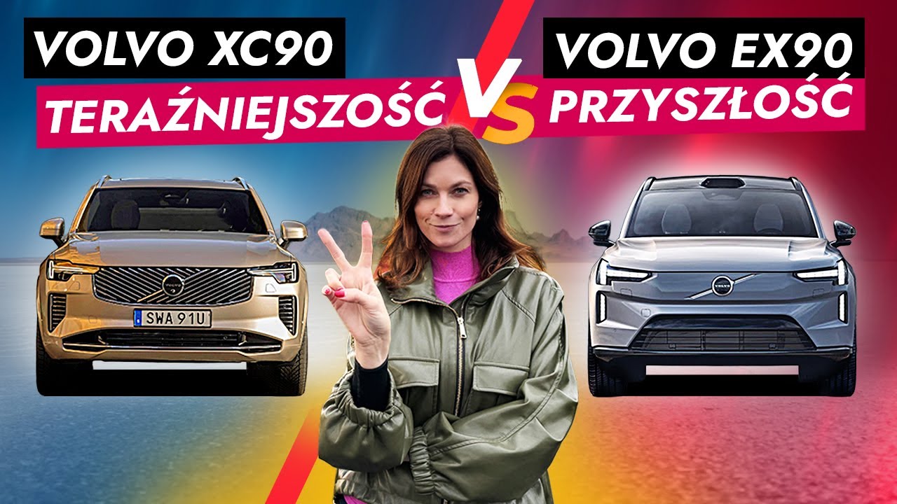 VOLVO XC90 Vs VOLVO EX90. Teraźniejszość Vs Przyszłość