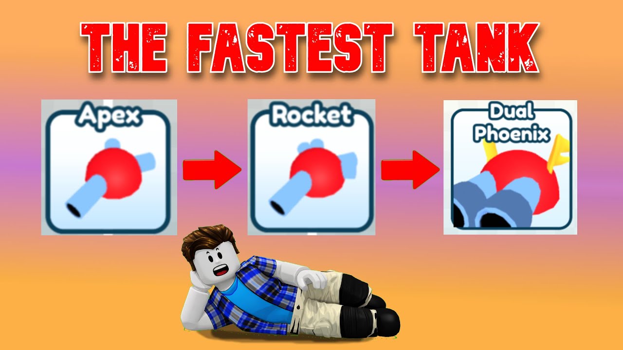 Нашел САМЫЙ БЫСТРЫЙ ТАНК В Tank Game! | Roblox