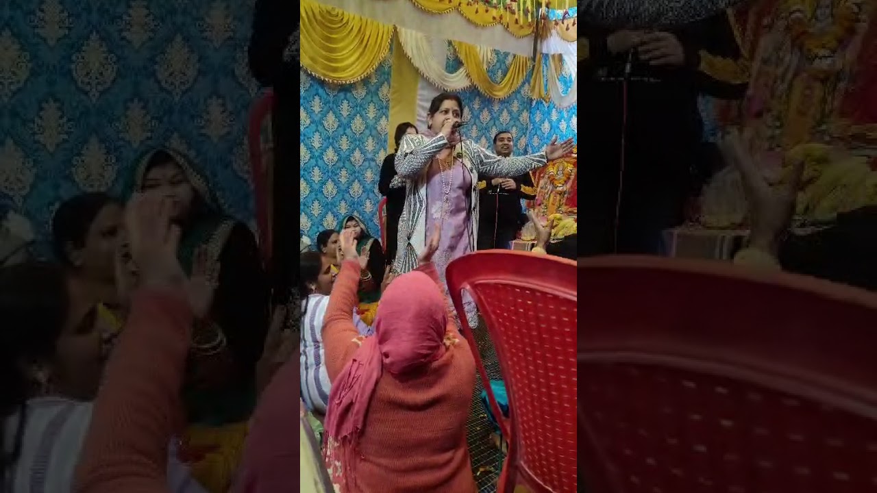 Vaishnojargranmandal ki taraf se mata raani ka kirtan 🙏 jai mata di ❤️ contact:8826035150