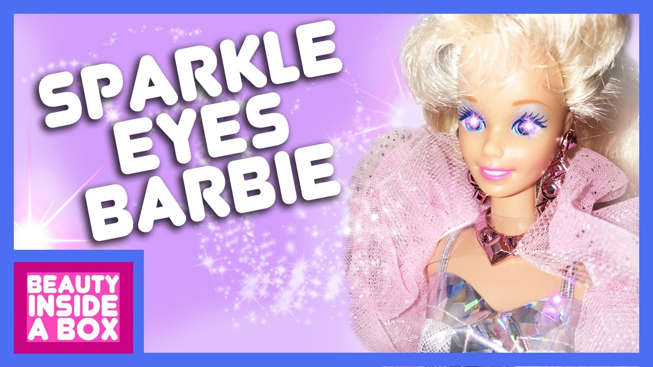 Sparkle Eyes Barbie - Vintage Doll Review - Beauty Inside A Box