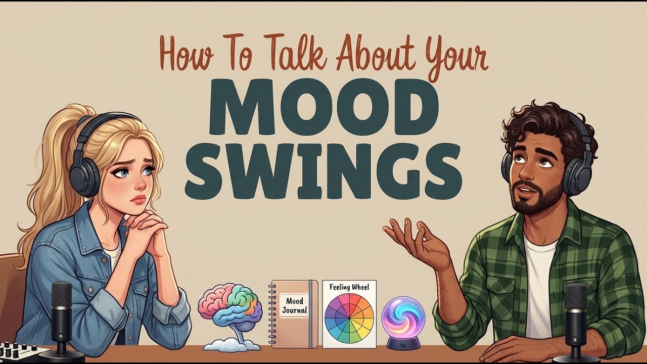 English Podcast For Easy Conversation In English l Let's Talk About Mood Swings l B1 English ...