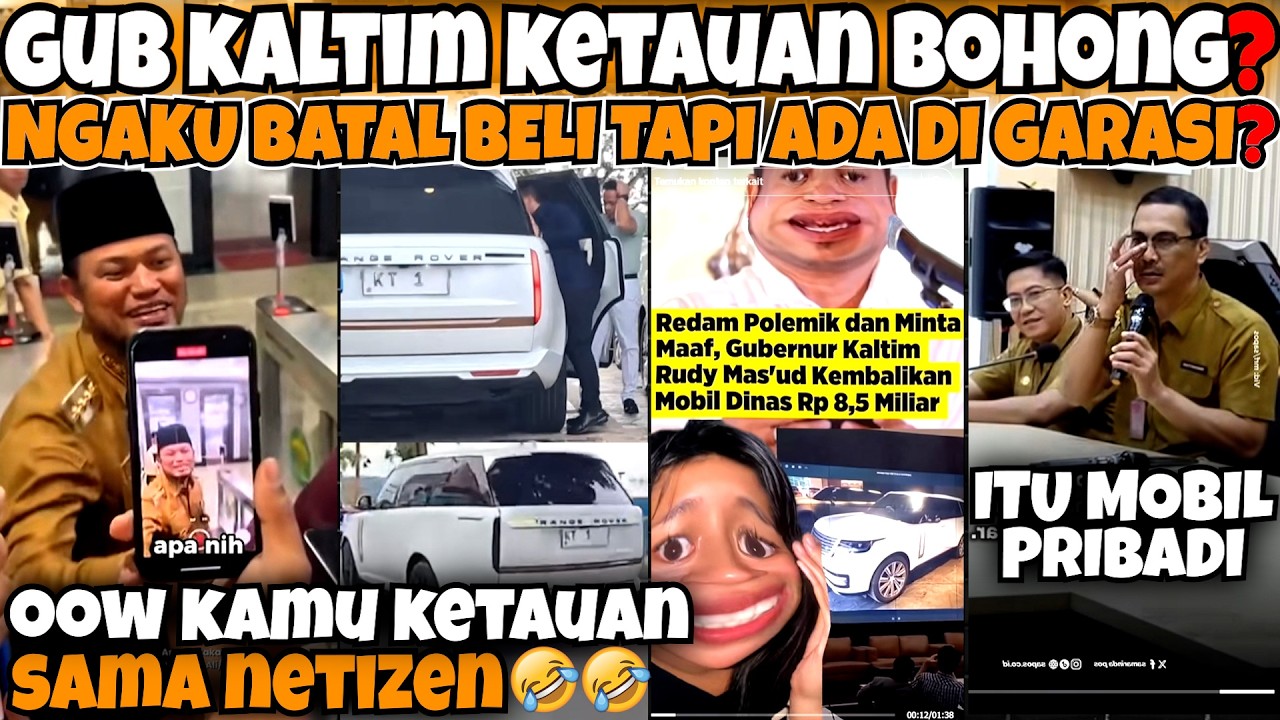 GUB KALTIM PANIK🤣⁉️KATANYA BATAL BELI MOBIL 8,5M‼️TAPI KOK DIPAKE KE IKN SIH PAK🤣⁉️