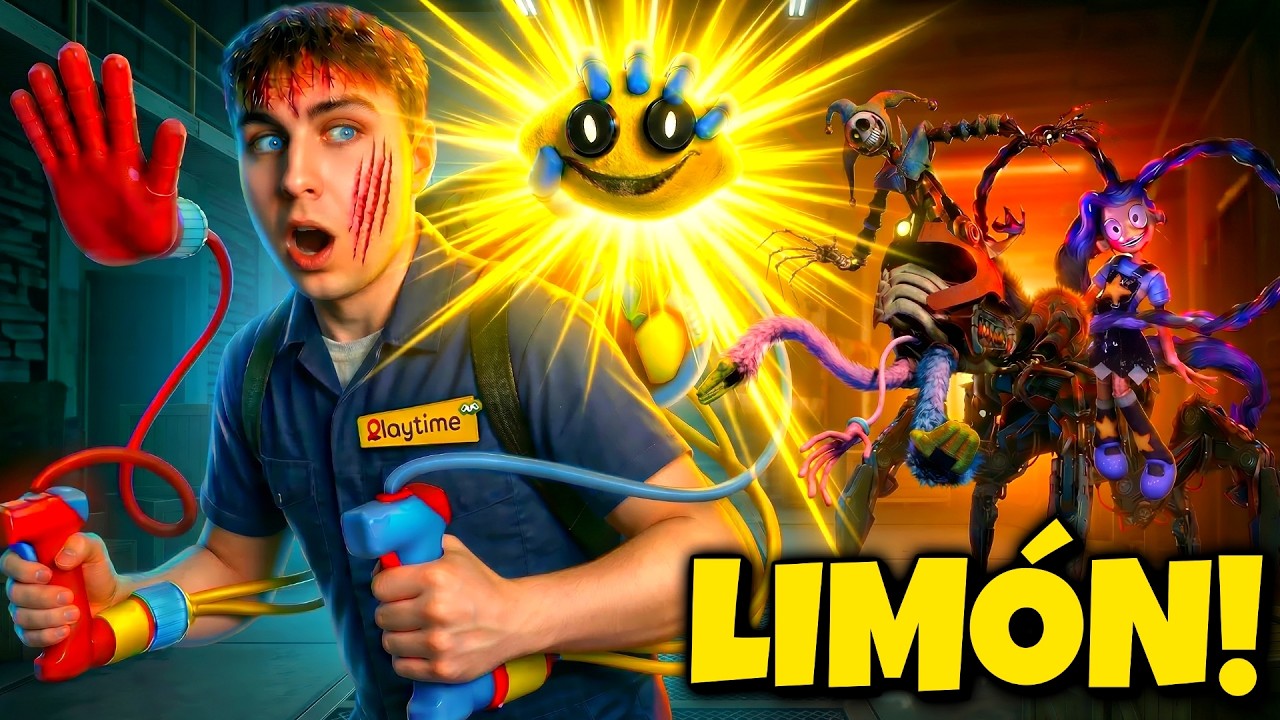 DOHRAJU POPPY PLAYTIME CHAPTER 5 S LIMÓNEM ŽIVĚ ?! 😲🔴 + SOUTĚŽ !