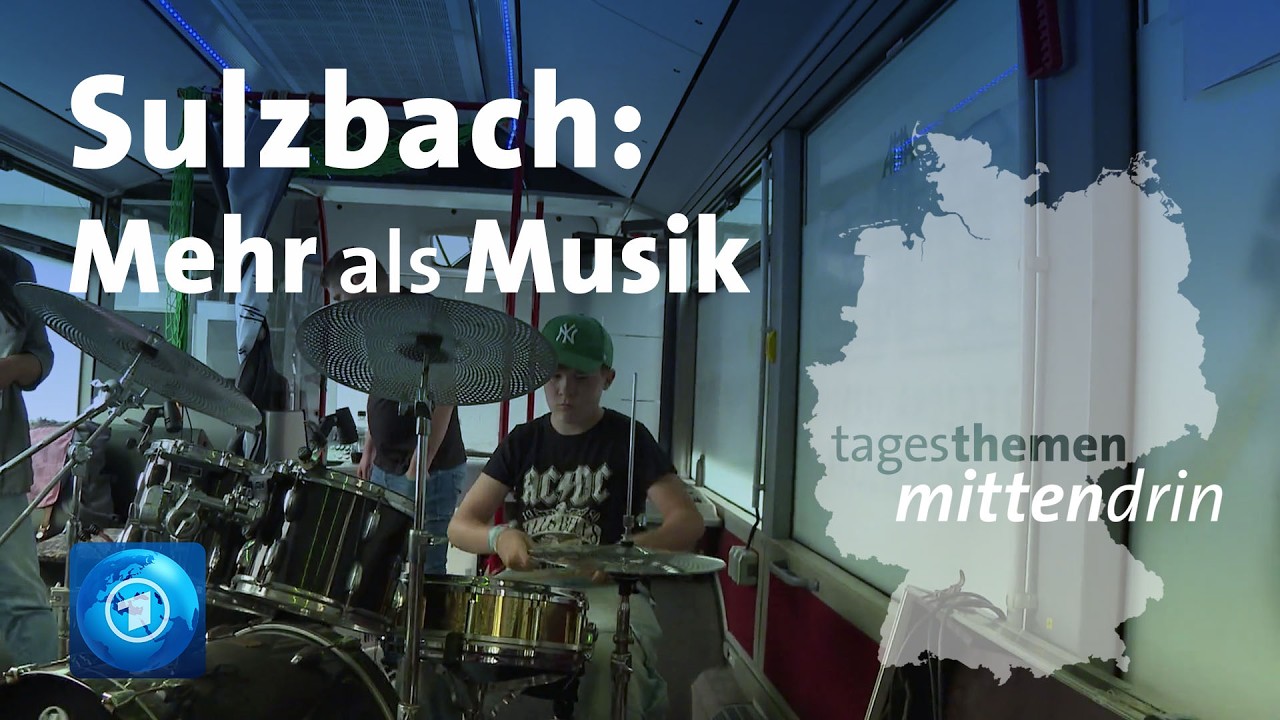 Sulzbach: Unterwegs mit dem Rockmobil | tagesthemen mittendrin