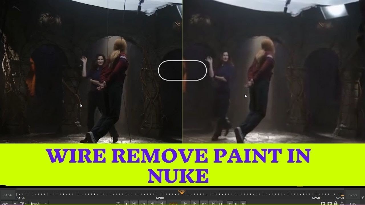 Wire Removel Paint In Nuke | Mocha Tracking Paint | Class 17 Hindi