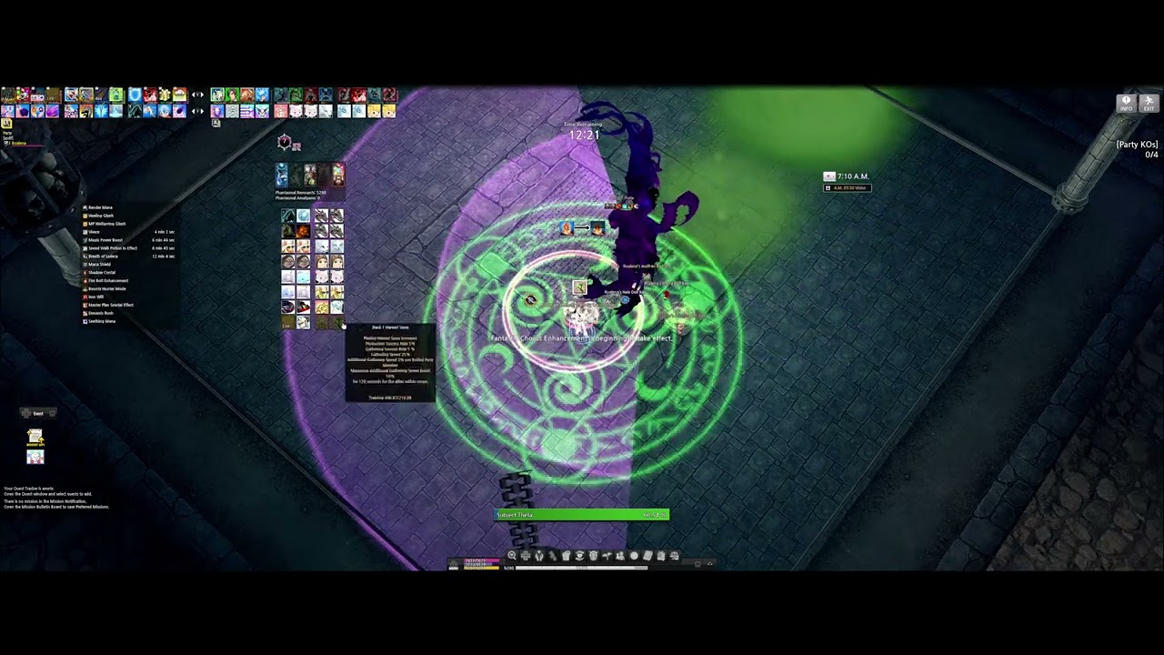 Mabinogi - Subject Theta Solo - Dark Diviner (Fusion Bolt)