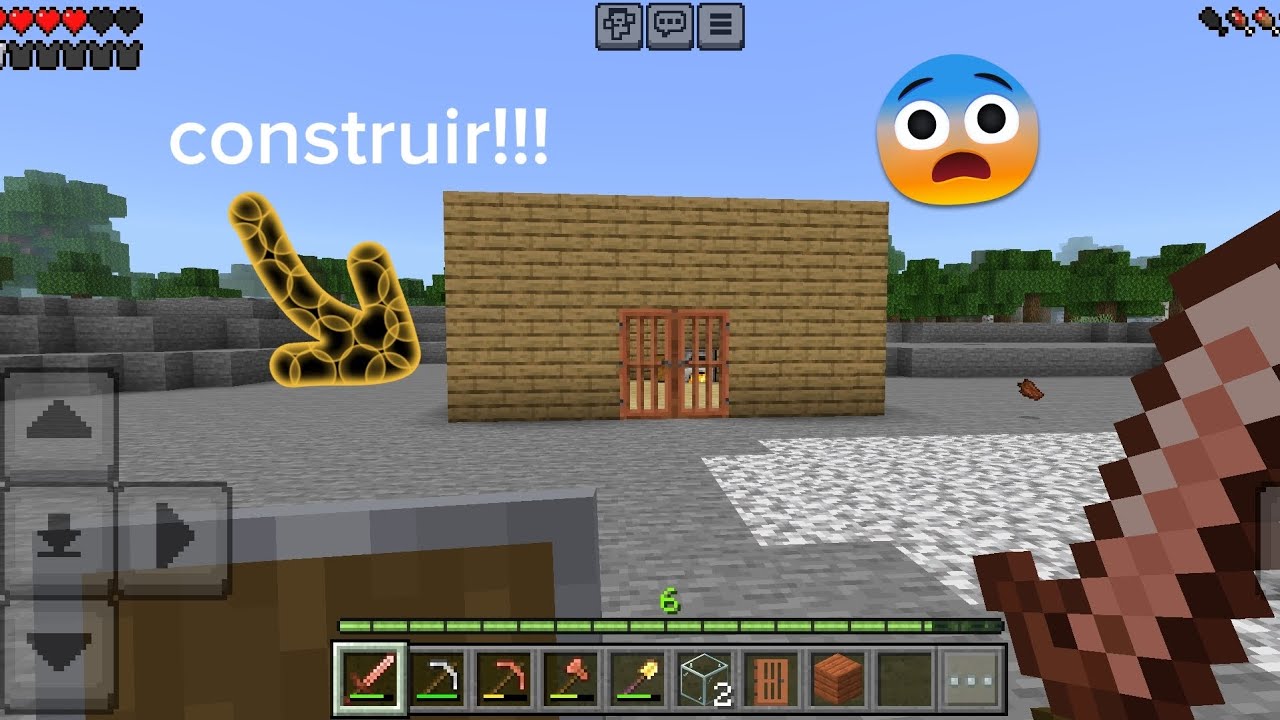 Achei um portal do nether quebrado, e fiz minha casa(tentando zerar o minecraft parte 2)