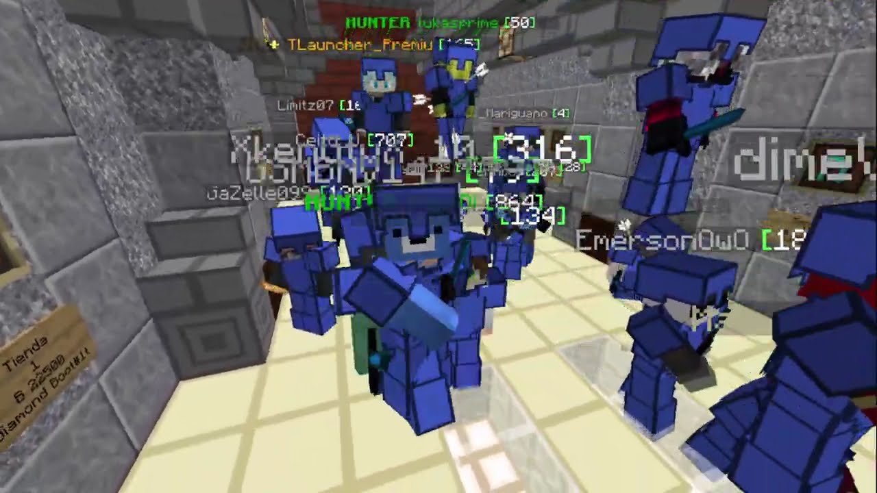 FullPvP Librecraft armo la guerra de Bears Vs Sport