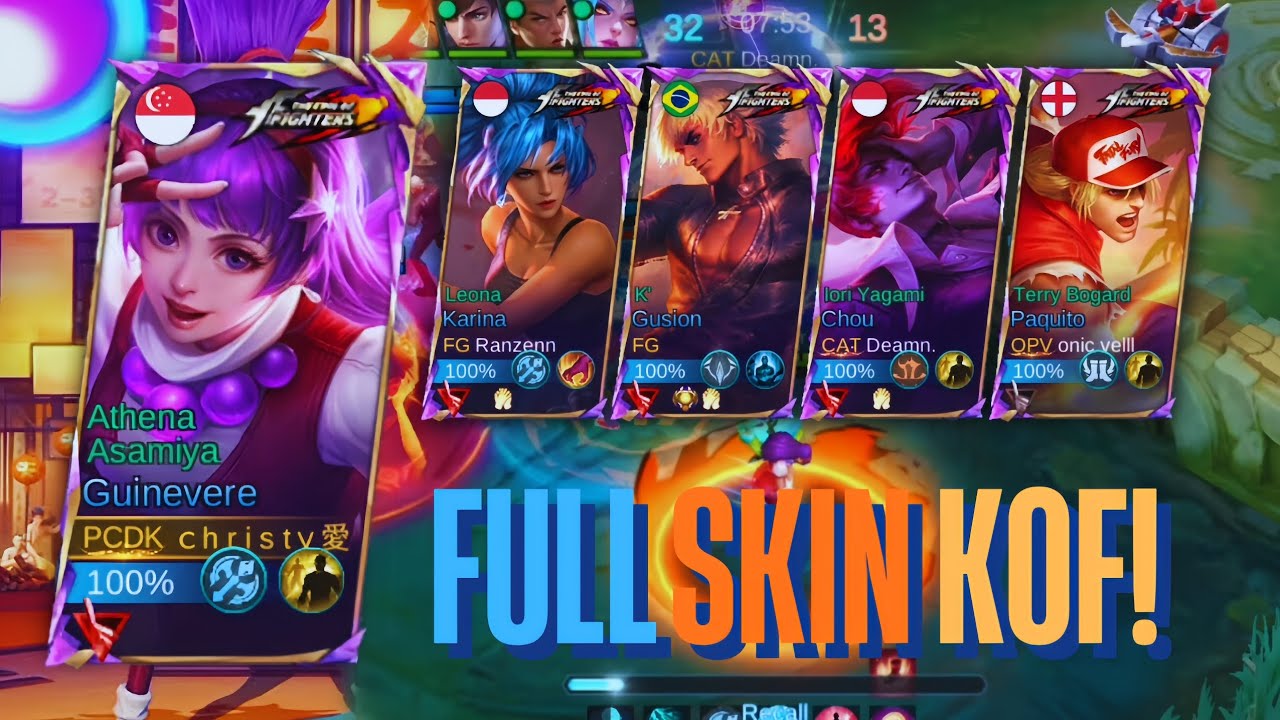 FULL SKIN K.O.F BERSATU❗❗MobileLegends