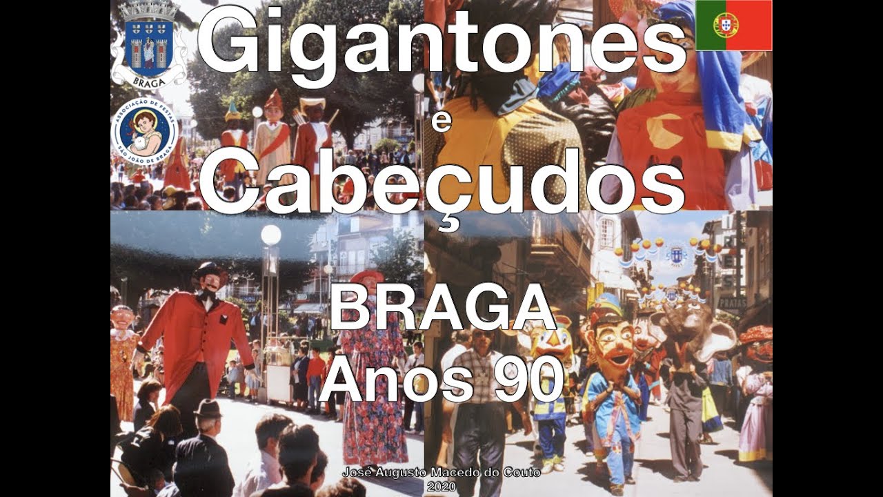 Gigantones e Cabeçudos. BRAGA. PORTUGAL