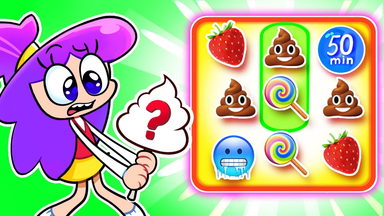 ¿Dónde Está Mi Piruleta 🍭 + Mejor Recopilación de Vídeos 🤩 Inglés Divertido para Niños!