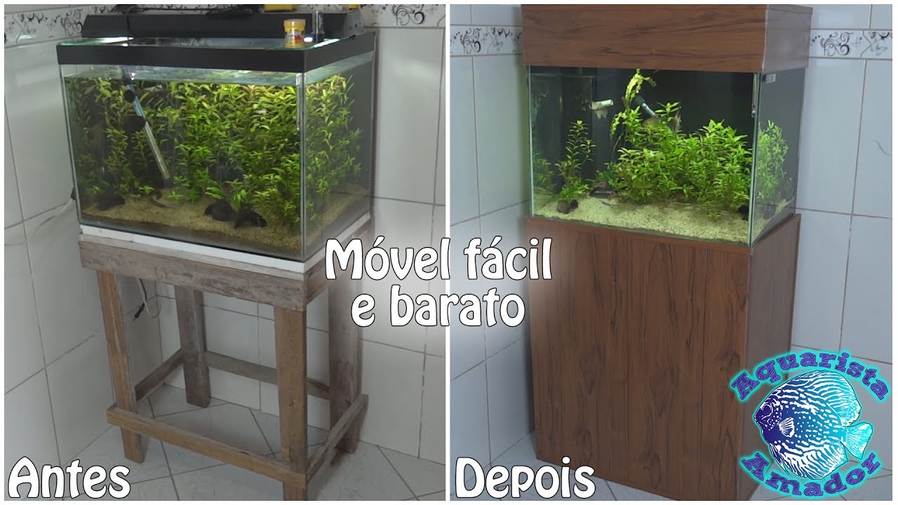 Móvel para Aquário Fácil e Barato
