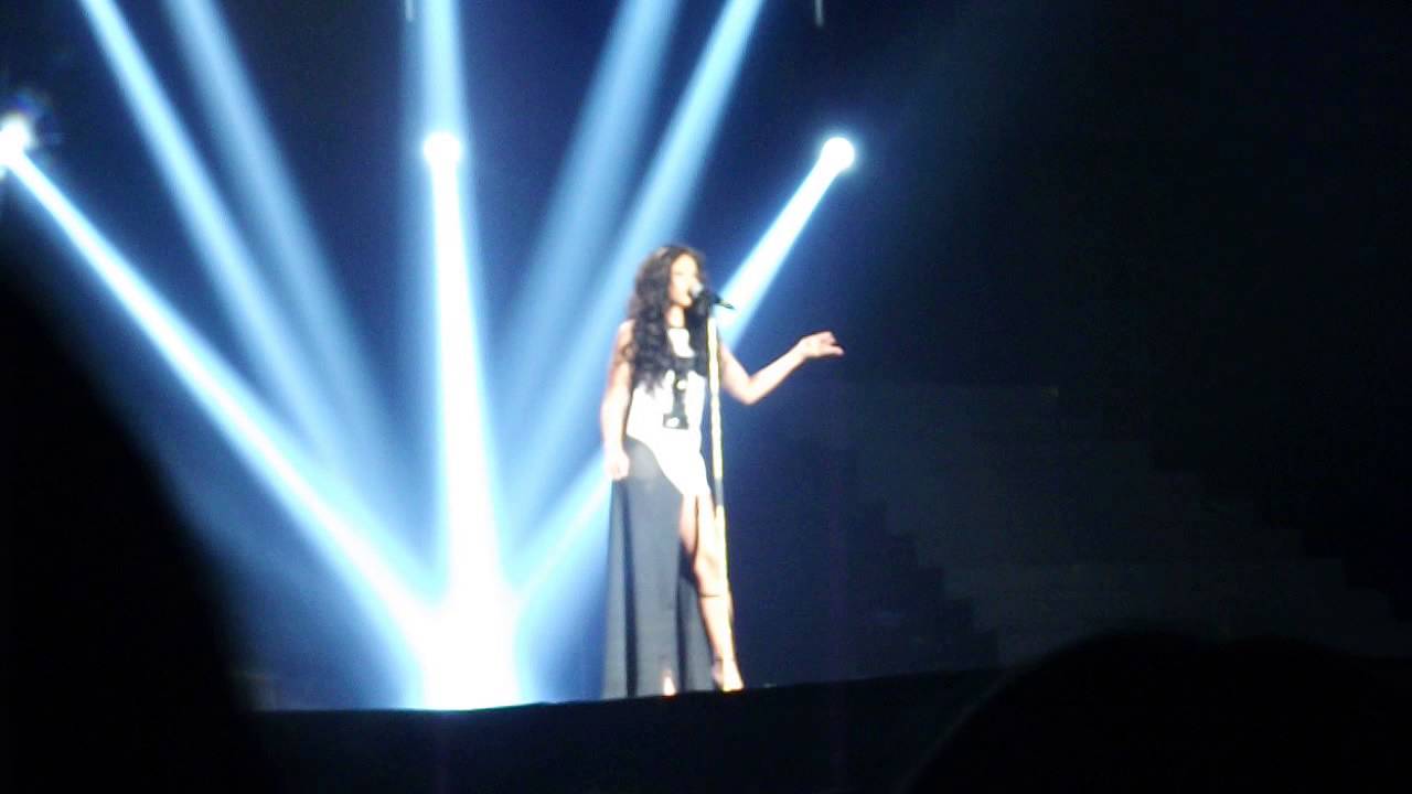 Tamera Foster - I Have Nothing @ London Wembley Arena 09/03/2014