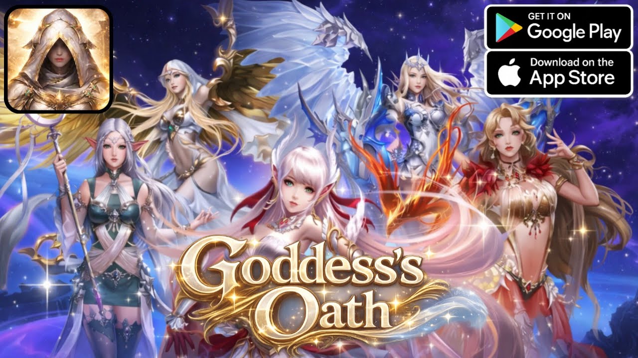 👑 Goddess’s Oath | New Fantasy Card RPG Gameplay | Must Try! 🔮🌌