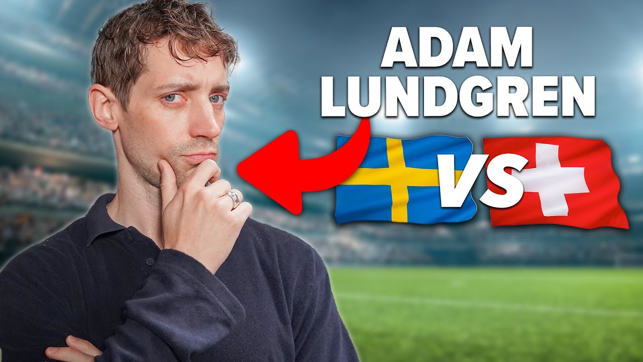 Sk&aring;despelaren Adam Lundgren om Sverige - Schweiz