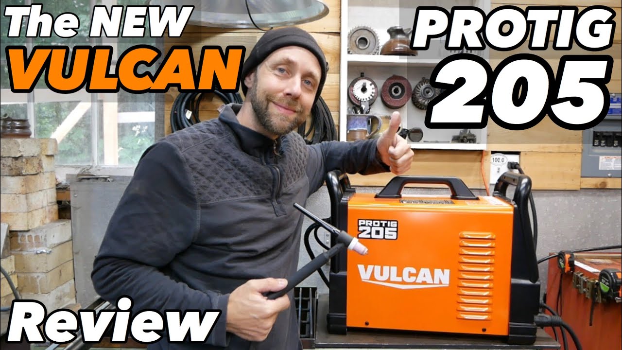 The new Vulcan PROTIG 205 TIG Welder from Harbor Freight