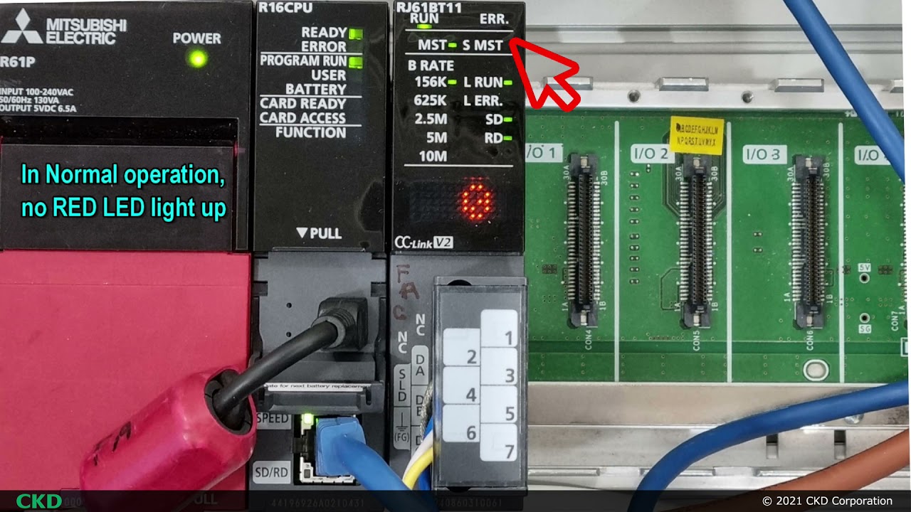 CC-Link Programming using Mitsubishi GX Works 3 for iQ-R series PLC to control ECR controller