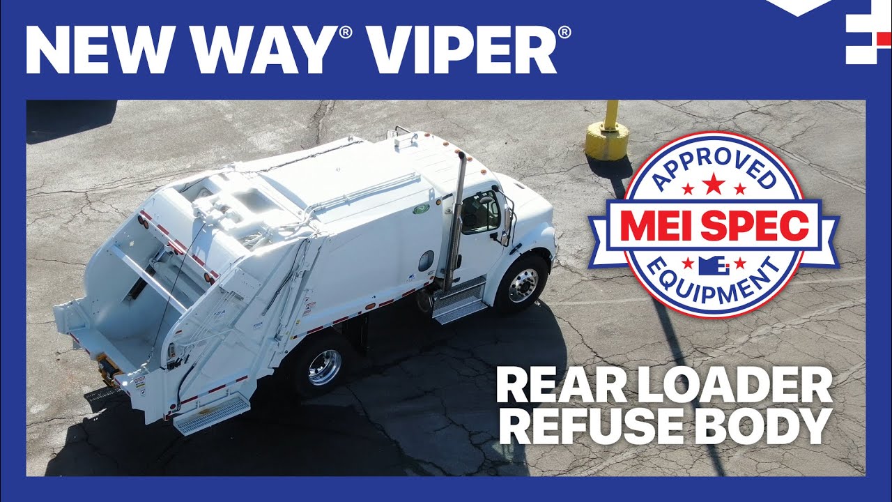 MEI Spec | New Way Viper Rear Load Refuse Truck