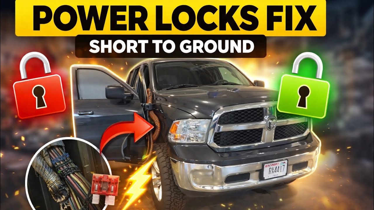 Power Locks Not Working? I Found the Hidden Short-to-Ground