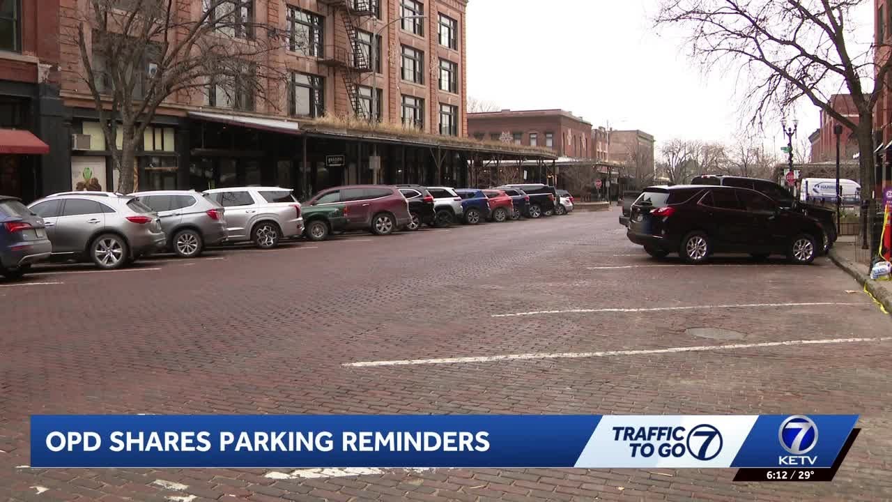 Omaha Police Department parking reminders