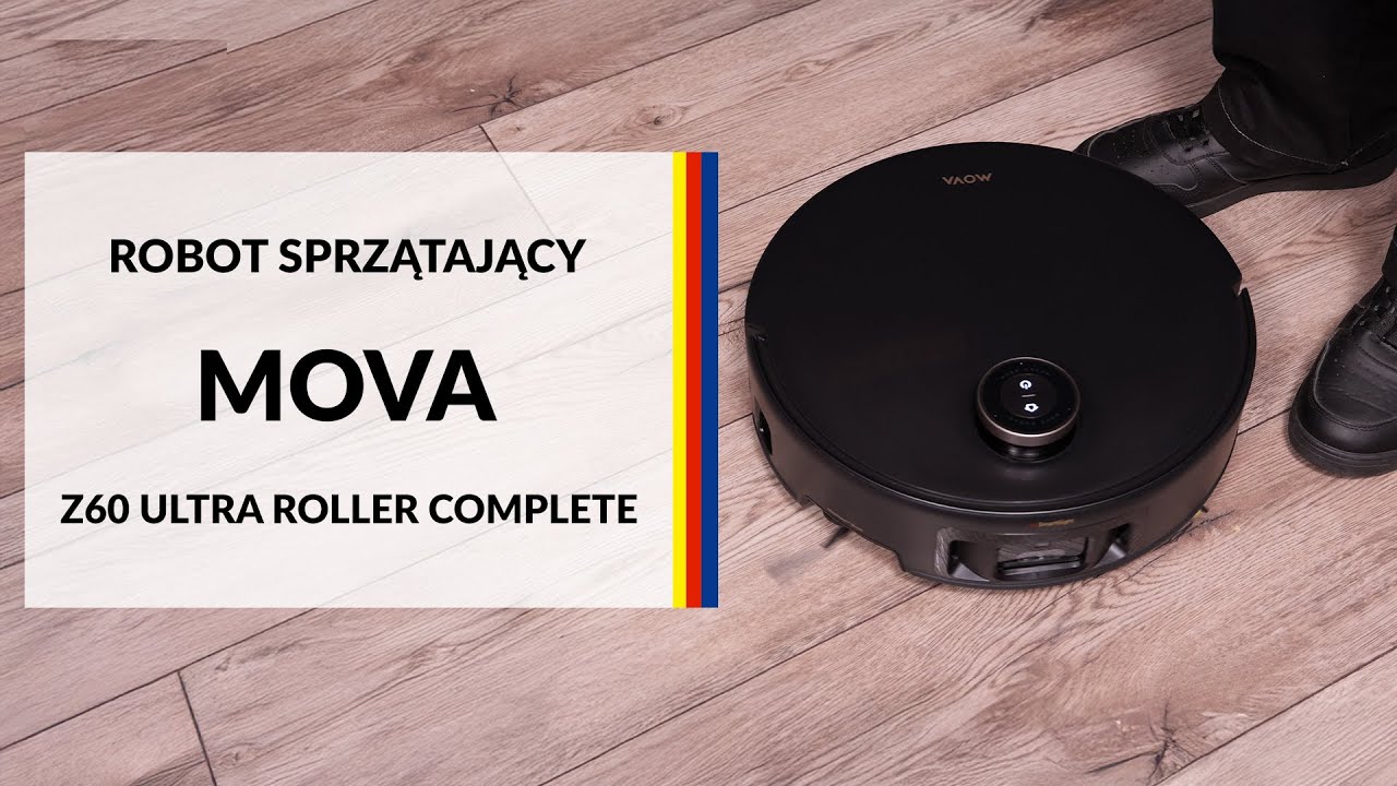 Robot sprzątający Mova Z60 Ultra Roller Complete &ndash; dane techniczne &ndash; RTV EURO AGD
