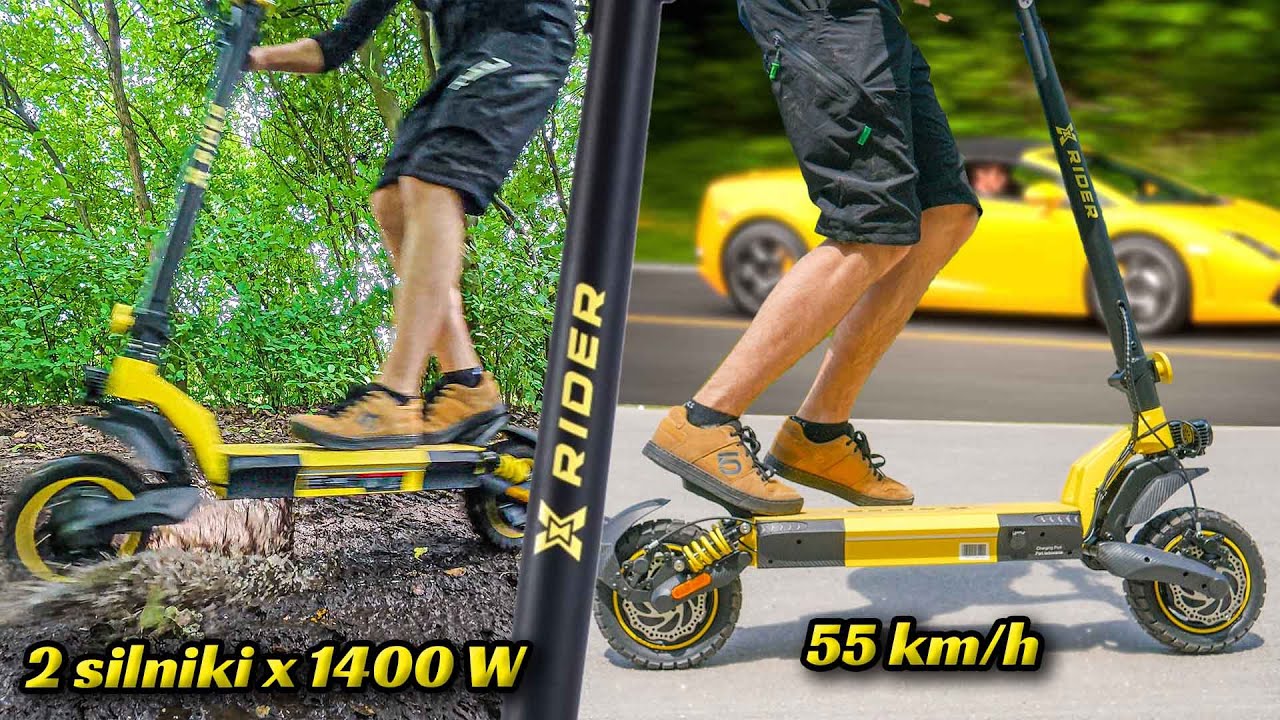 NAJLEPSZA HULAJNOGA DO 4000 zł - Test X-RIDER F10 PRO