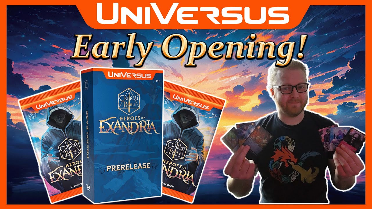 Early Critical Role Prerelease Opening! | UniVersus Heroes of Exandria