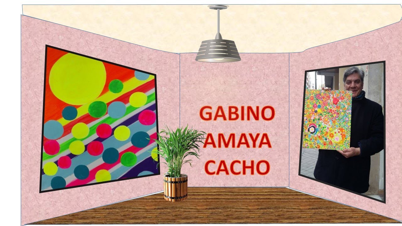 VIDA Y OBRA DE GABINO AMAYA CACHO-artista del PUNTILLISMO para niños
