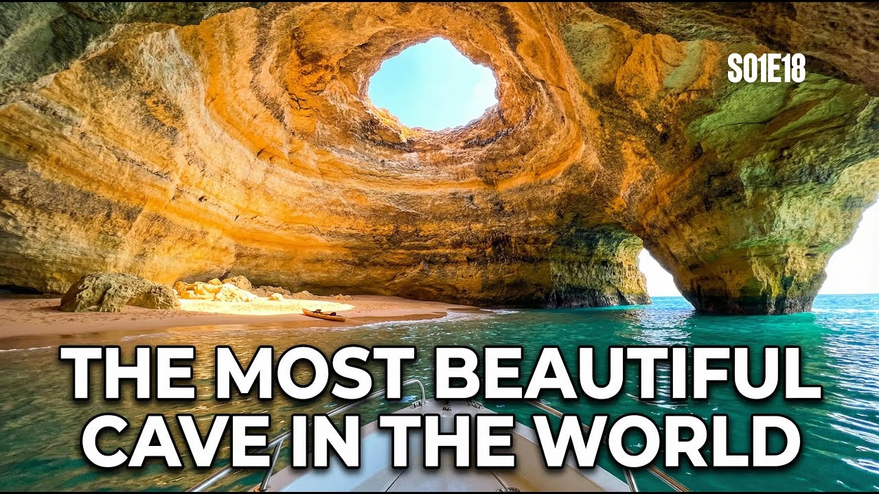 The Most Beautiful Cave in the World in Portugal - Lagoa - S01E18 I Travel Vlog