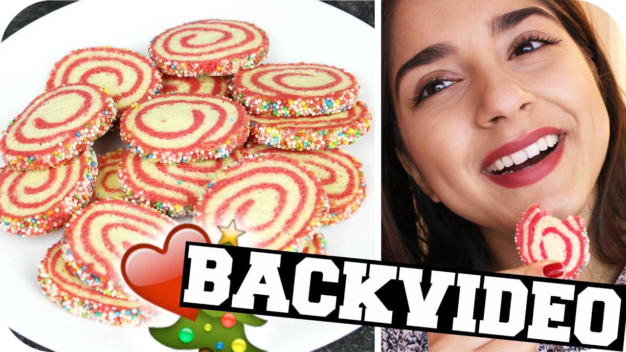 WEIHNACHTSPLÄTZCHEN: Keksrolle mit SPIRALE und STREUSEL | Sanny Kaur #xSannyMas