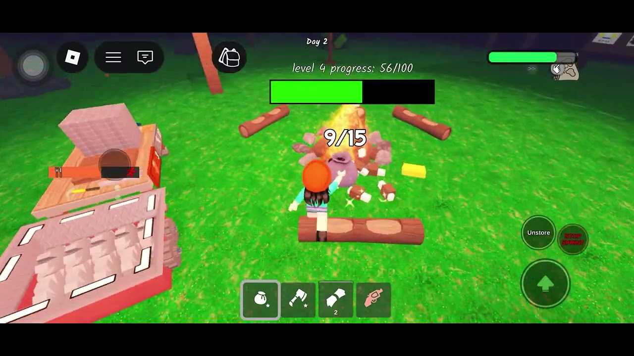 Playing 99 Nights! Hope you see this Paris🙏 #roblox #game #99nightintheforest #99nights #iwasbored 