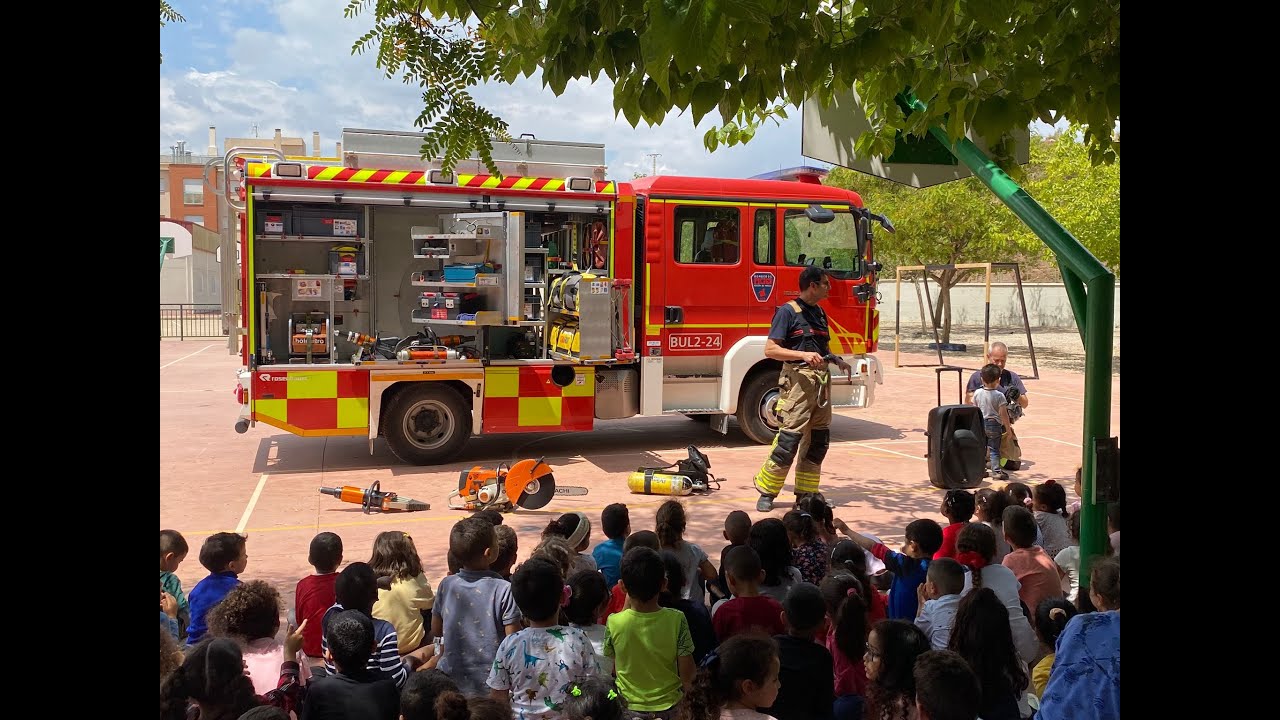 Simulacro de incendio en el CEIP SAN CRISTÓBAL LORCA