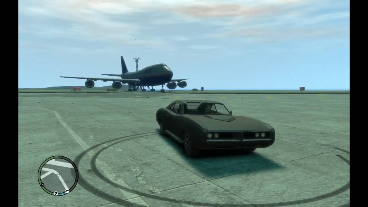 GTA 4 PC - Palenie gumy / Burnout [HD]