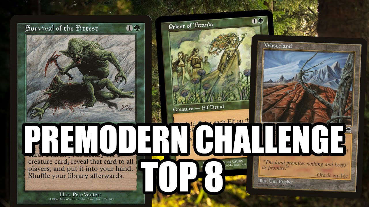 Top 8 PREMODERN CHALLENGE With Elves!