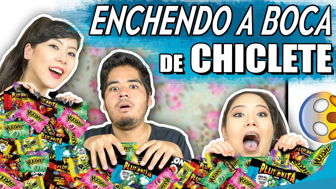 DESAFIO DO CHICLETE, QUEM AGUENTA MAIS!? | Blog das irm&atilde;s