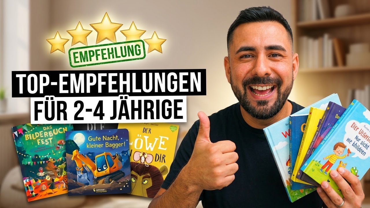 Diese Kinderbücher MUSST du haben | Meine Top-Empfehlungen für 2-4 Jährige