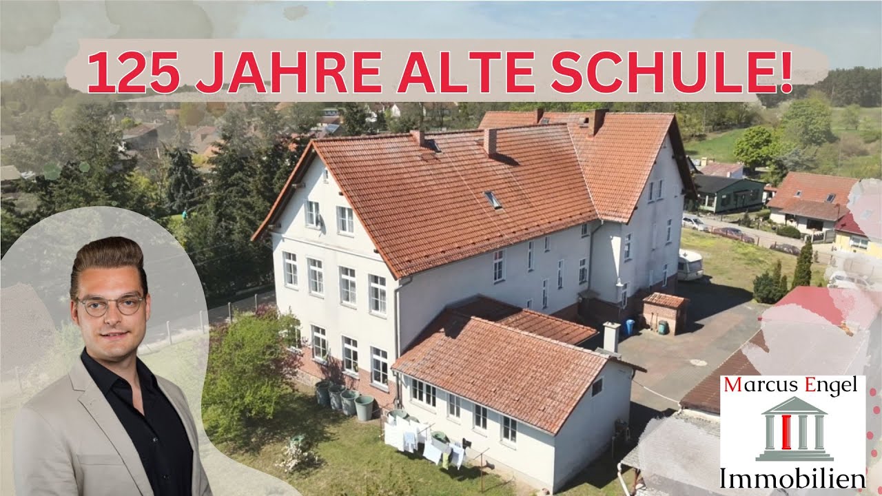 125 JAHRE ALTE SCHULE! KOMPLETT SANIERT! WASSERNÄHE IN BAD FREIENWALDE
