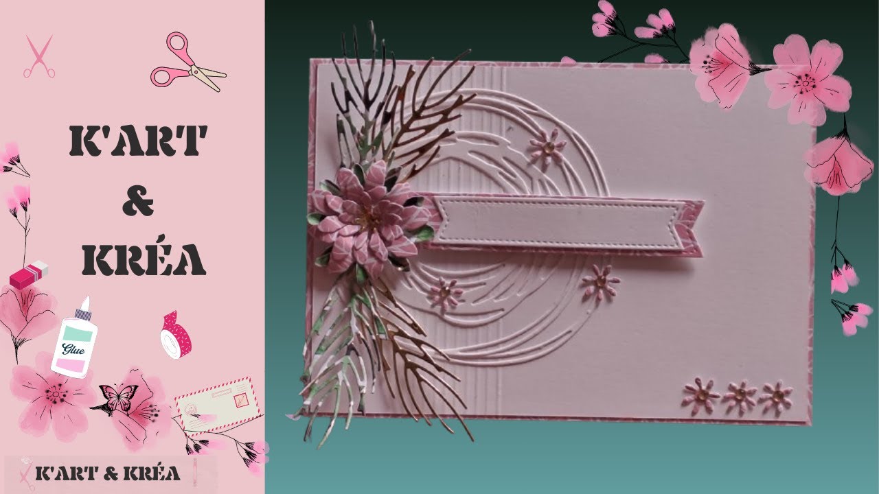 Idée Carte Shabby #fete des mamies #scrapbooking #partage