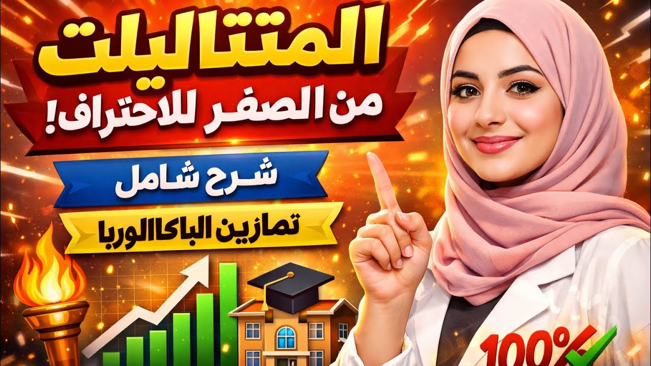 أقوى مراجعة في المتتاليات | مفاهيم + منهجية + أسئلة الباك 🎯