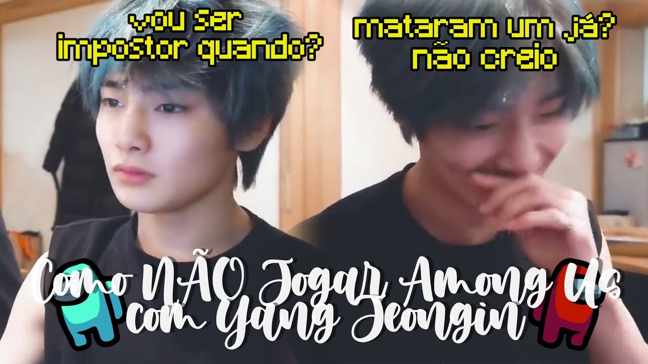 JEONGIN VLOGS: se irritando facilmente em AMONG US!