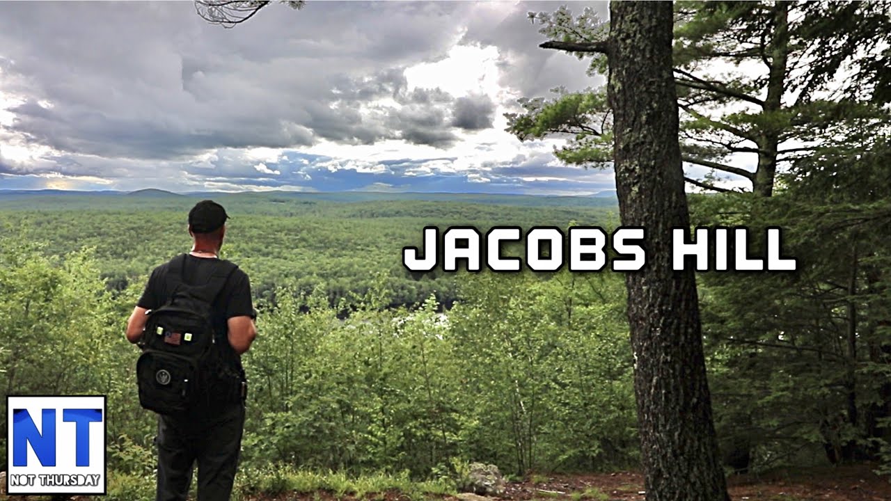 A little hike up on Jacobs hill in Royalston Mass  with a great lookout view