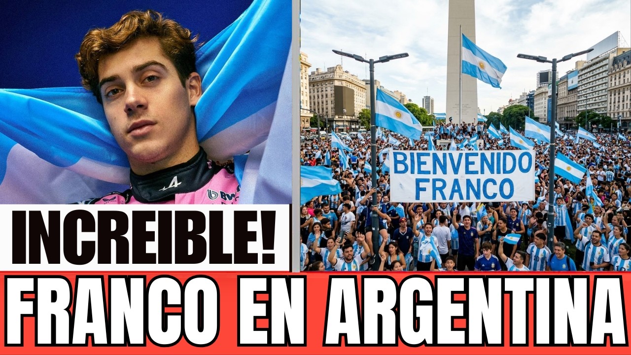 COLAPINTO en ARGENTINA! Con sus primeros puntos a festejar en CASA entre TODOS!