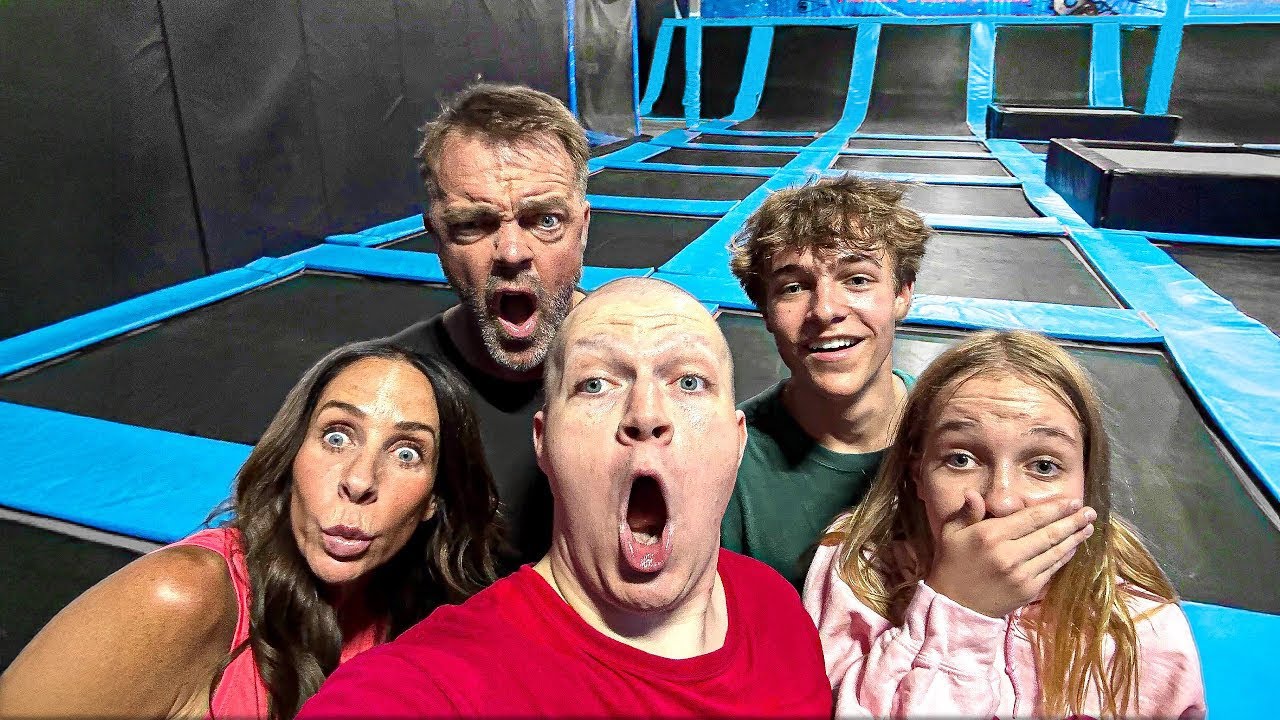 We bought a TRAMPOLINE PARK!!!!