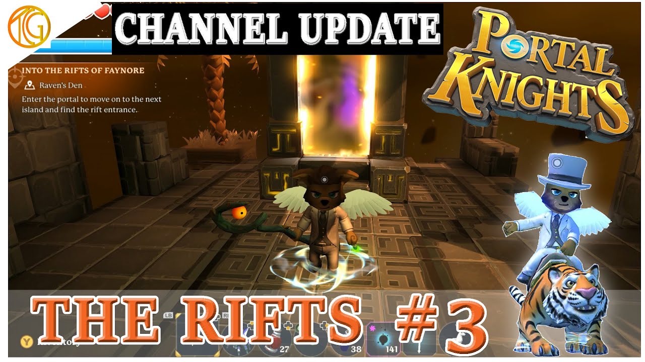 CHANNEL UPDATE - Portal Knights: Faynore Questline -  MIDDLE RIFT #3