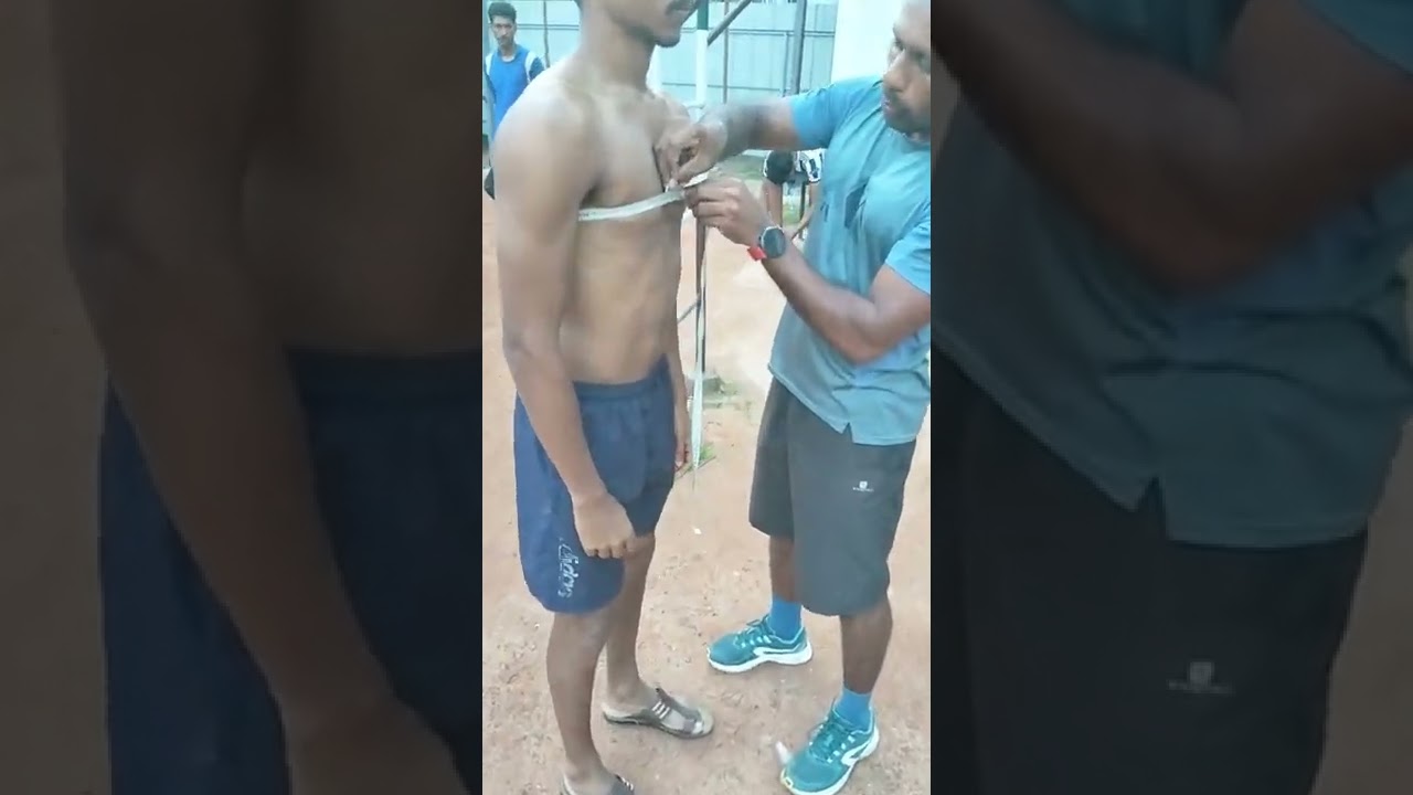 CHEST MEASUREMENT IN INDIAN ARMY.. #shorts #army #motivation