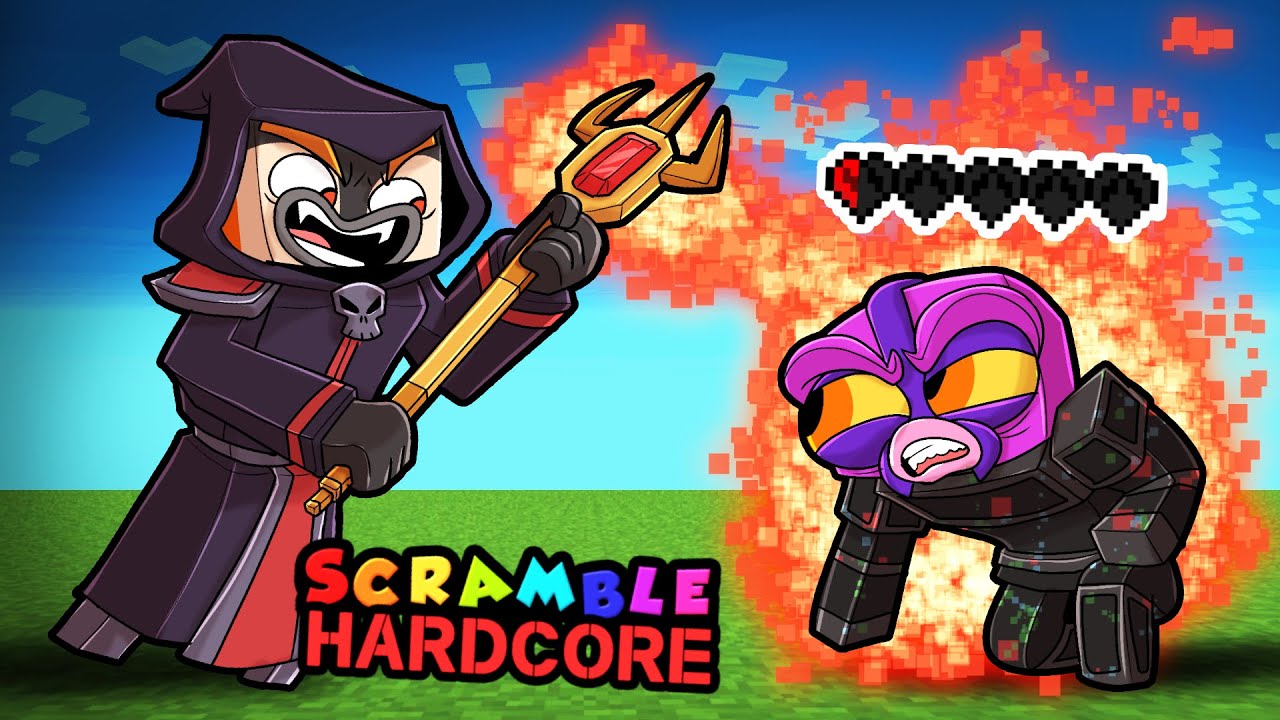 MASTER SPELL Defeats Infinity Armor? (Scramble HARDCORE!)