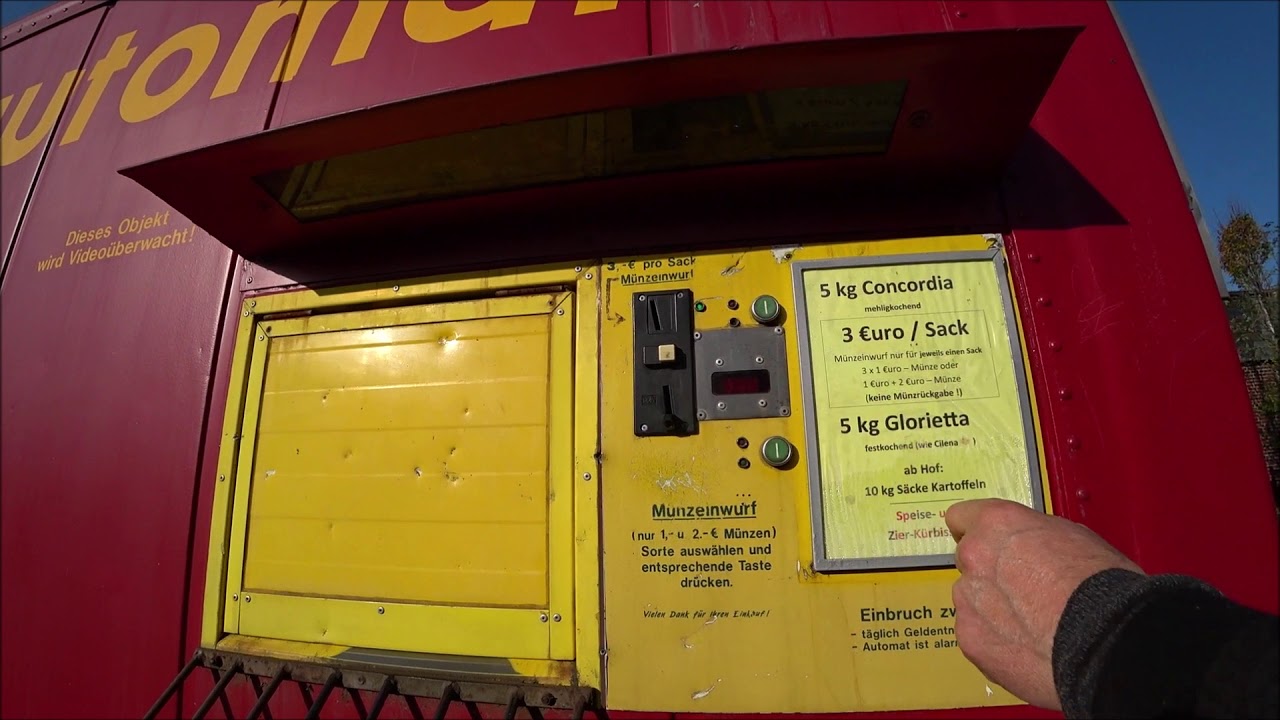 Kartoffelautomat. Германия.