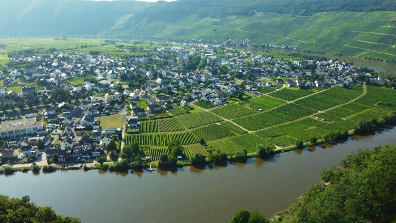 Drohnenflug an der Mosel